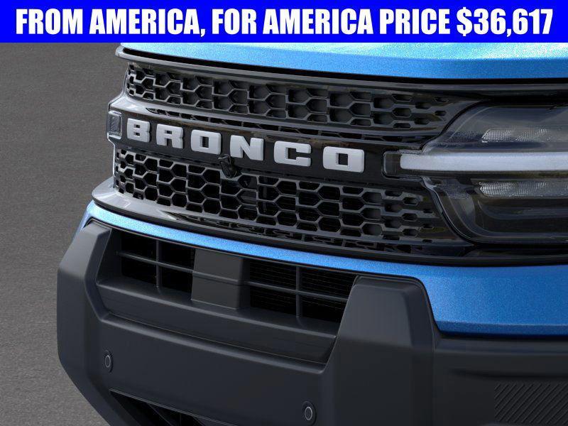 new 2025 Ford Bronco Sport car, priced at $37,195