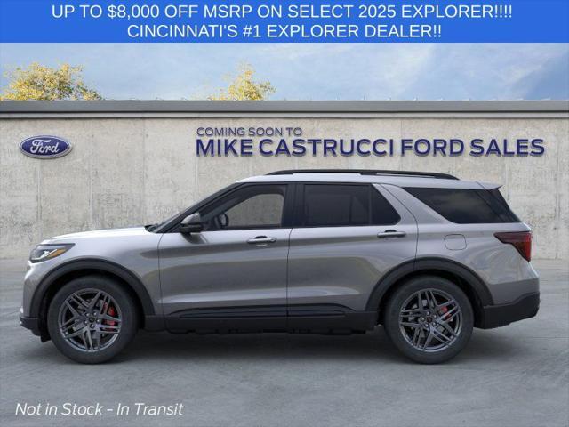 new 2025 Ford Explorer car, priced at $58,550