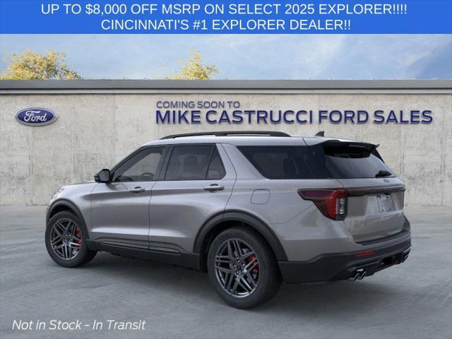 new 2025 Ford Explorer car, priced at $58,550