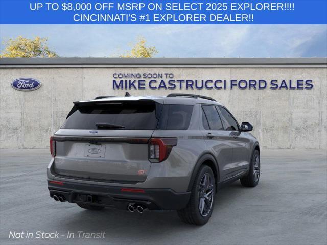 new 2025 Ford Explorer car, priced at $58,550