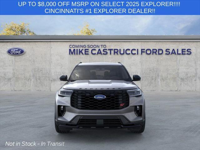 new 2025 Ford Explorer car, priced at $58,550