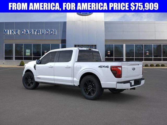 new 2025 Ford F-150 car, priced at $75,909