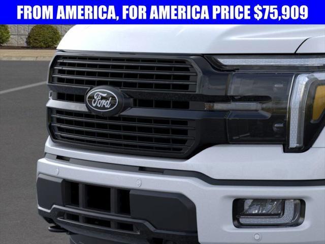 new 2025 Ford F-150 car, priced at $75,909