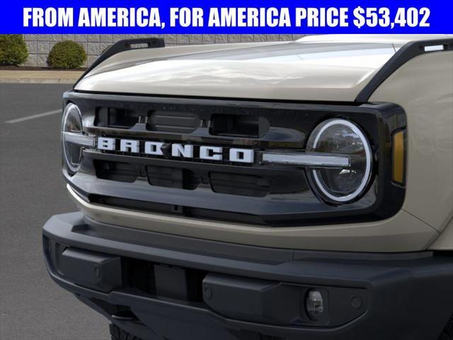 new 2025 Ford Bronco car, priced at $53,402