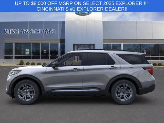 new 2025 Ford Explorer car, priced at $46,290