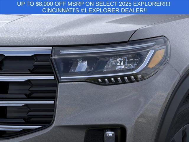 new 2025 Ford Explorer car, priced at $46,290