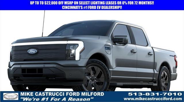 new 2024 Ford F-150 Lightning car, priced at $74,590