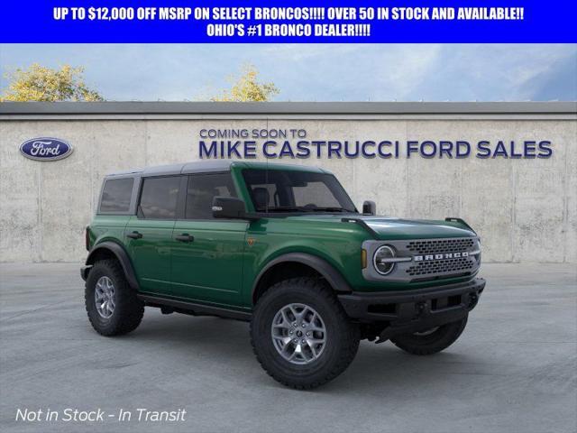 new 2024 Ford Bronco car, priced at $60,675