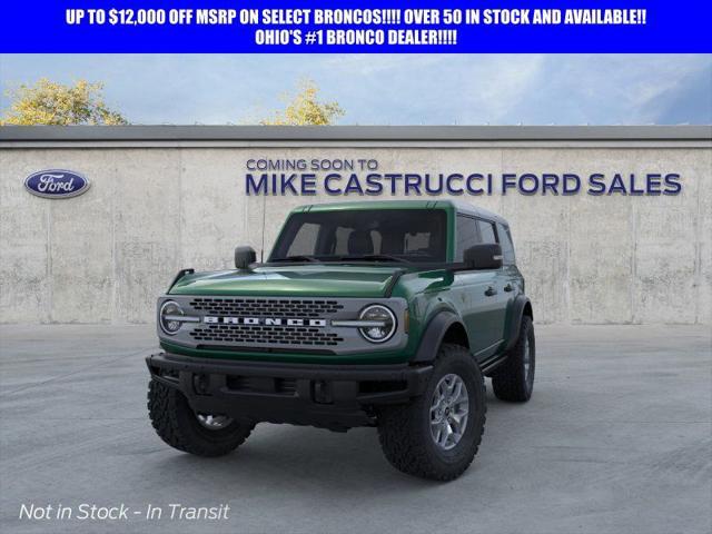 new 2024 Ford Bronco car, priced at $60,675