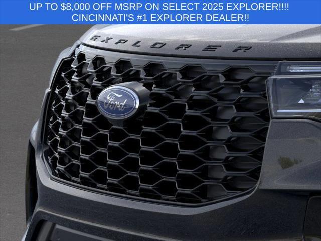 new 2025 Ford Explorer car, priced at $50,740