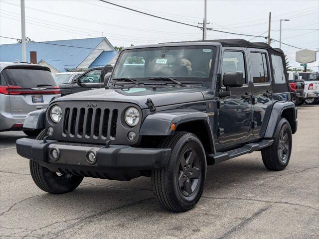 used 2016 Jeep Wrangler Unlimited car, priced at $24,234