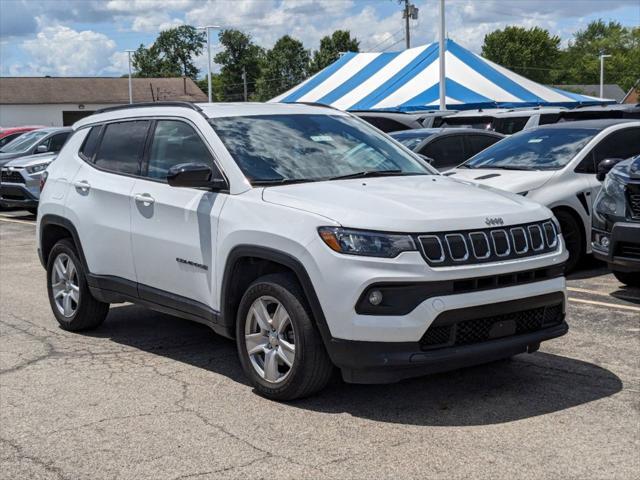 used 2022 Jeep Compass car, priced at $22,128