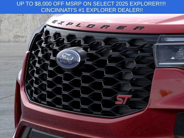 new 2025 Ford Explorer car, priced at $58,590