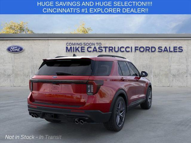 new 2025 Ford Explorer car, priced at $57,590