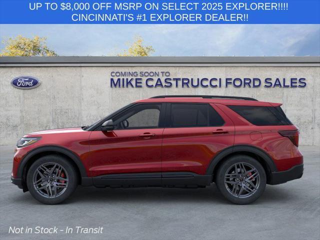 new 2025 Ford Explorer car, priced at $58,590