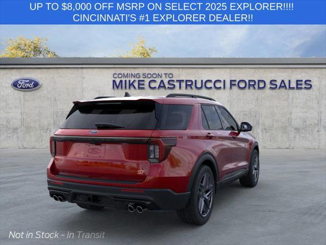 new 2025 Ford Explorer car, priced at $58,590