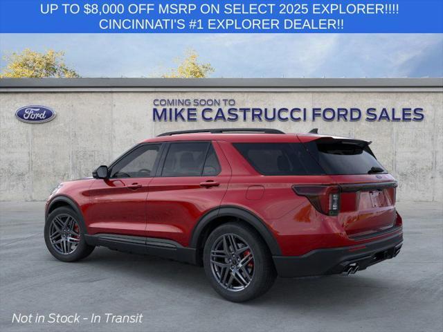 new 2025 Ford Explorer car, priced at $58,590