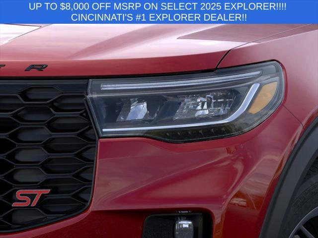 new 2025 Ford Explorer car, priced at $58,590