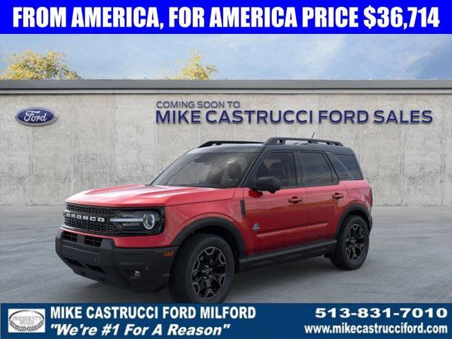new 2025 Ford Bronco Sport car, priced at $36,714