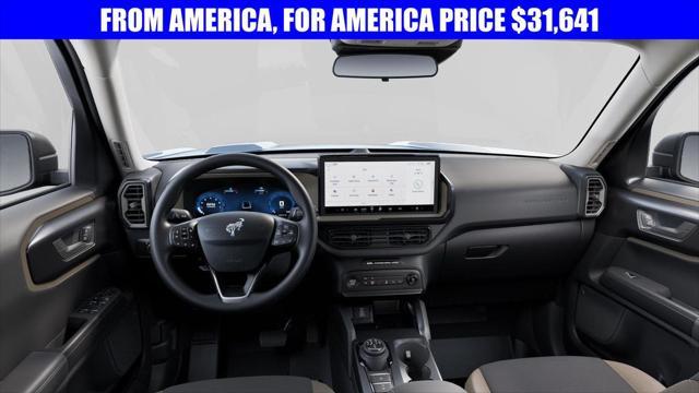 new 2025 Ford Bronco Sport car, priced at $31,641