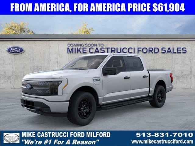 new 2025 Ford F-150 Lightning car, priced at $63,404