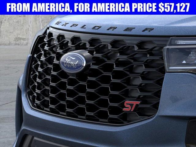 new 2025 Ford Explorer car, priced at $57,127