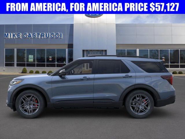 new 2025 Ford Explorer car, priced at $57,127
