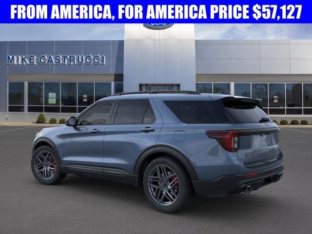 new 2025 Ford Explorer car, priced at $57,127