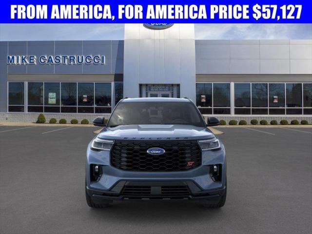 new 2025 Ford Explorer car, priced at $57,127