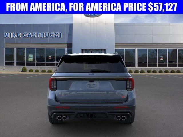 new 2025 Ford Explorer car, priced at $57,127