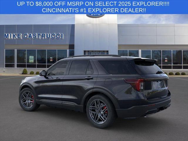 new 2025 Ford Explorer car, priced at $50,540