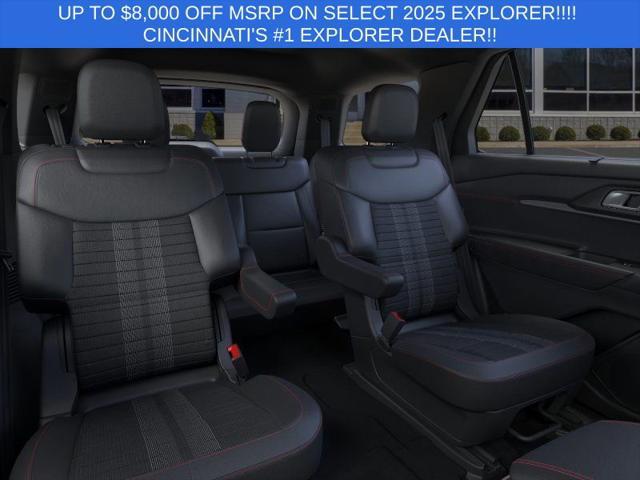 new 2025 Ford Explorer car, priced at $50,540