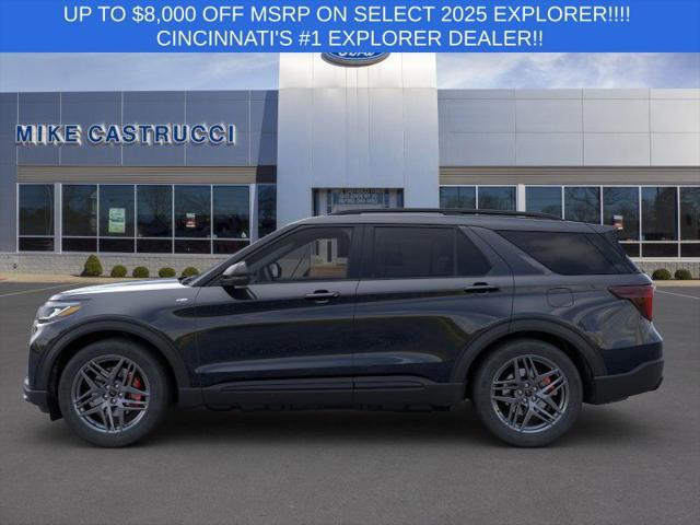 new 2025 Ford Explorer car, priced at $50,540