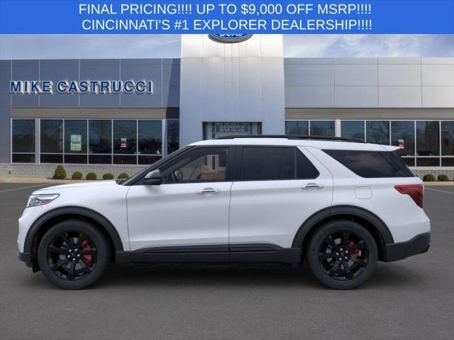 new 2024 Ford Explorer car, priced at $50,000