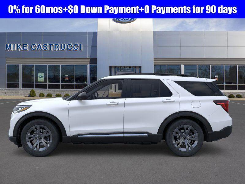 new 2025 Ford Explorer car, priced at $49,165