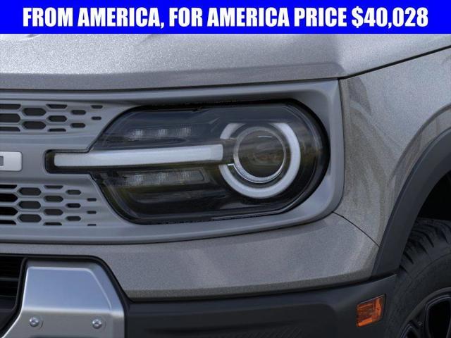 new 2025 Ford Bronco Sport car, priced at $40,028