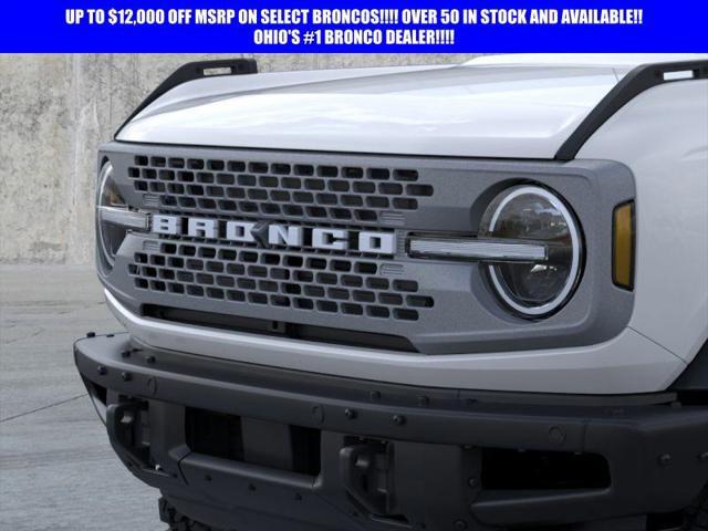 new 2024 Ford Bronco car, priced at $60,380