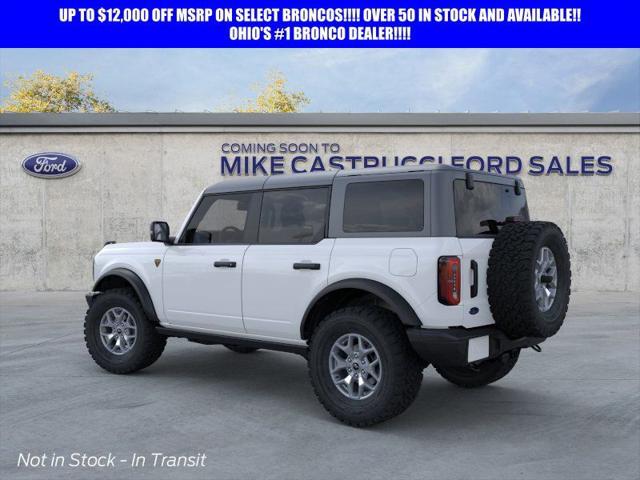 new 2024 Ford Bronco car, priced at $60,380