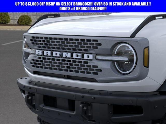 new 2024 Ford Bronco car, priced at $57,880