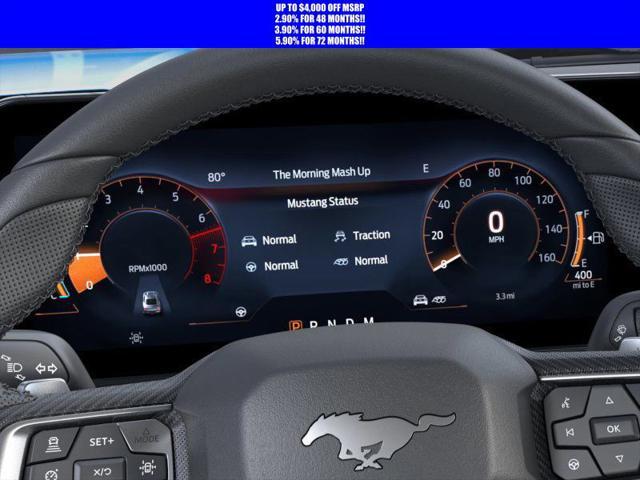 new 2024 Ford Mustang car, priced at $52,755