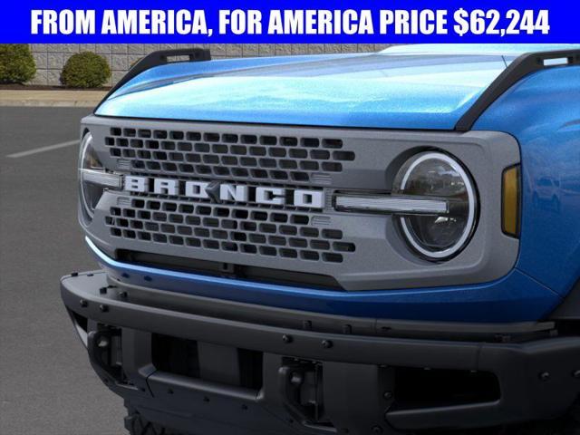 new 2025 Ford Bronco car, priced at $62,244