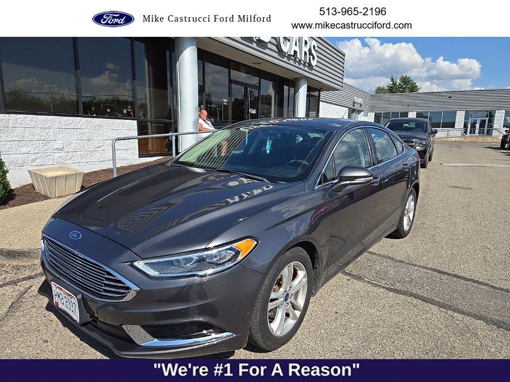 used 2018 Ford Fusion car, priced at $17,950