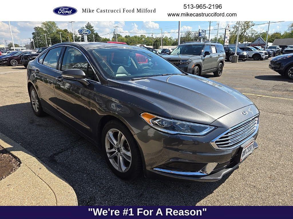 used 2018 Ford Fusion car, priced at $17,950