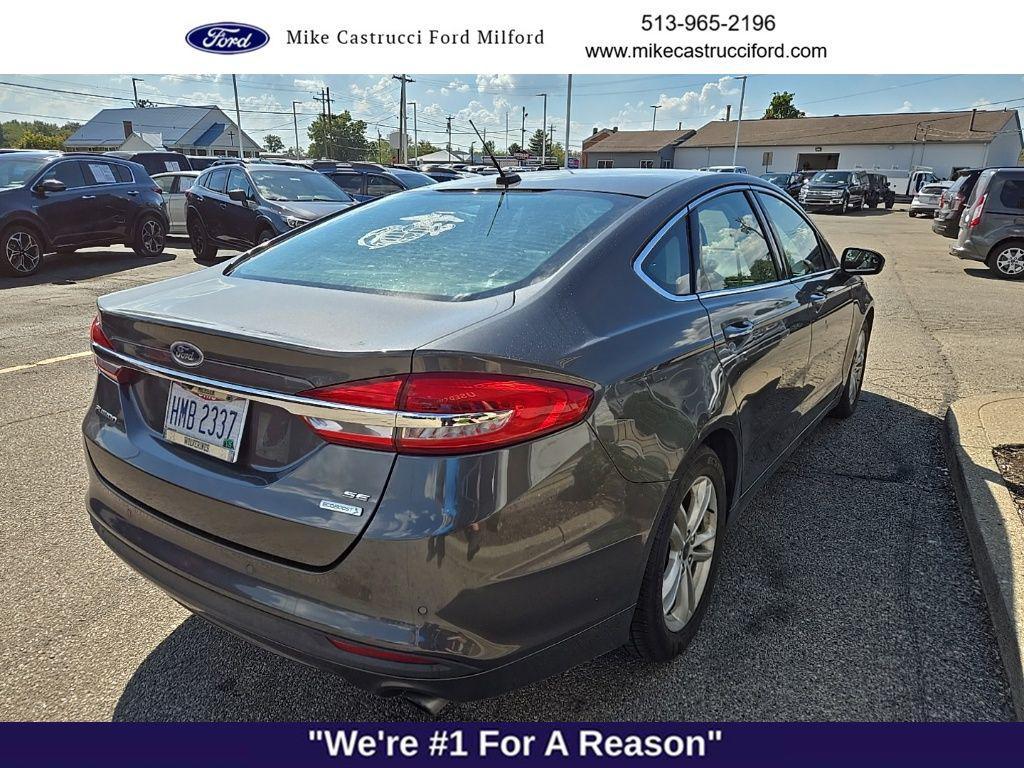used 2018 Ford Fusion car, priced at $17,950