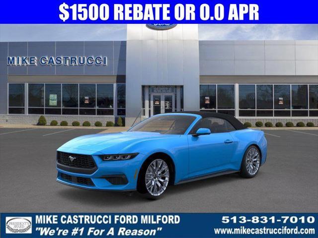 new 2025 Ford Mustang car, priced at $47,221