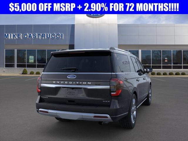 new 2024 Ford Expedition Max car, priced at $87,235