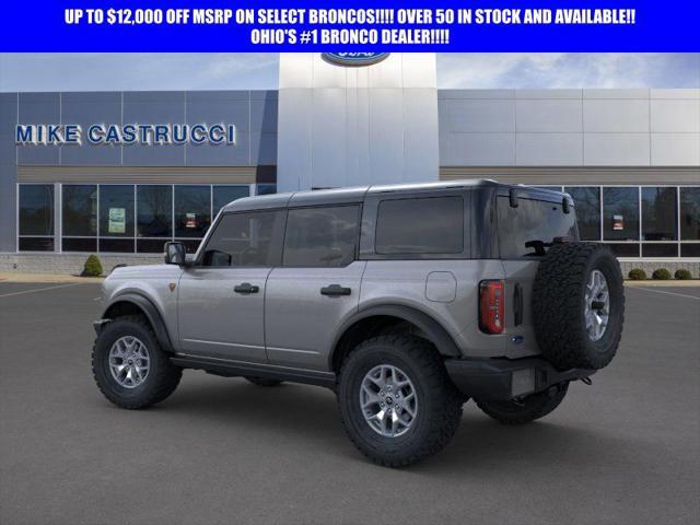 new 2024 Ford Bronco car, priced at $58,490