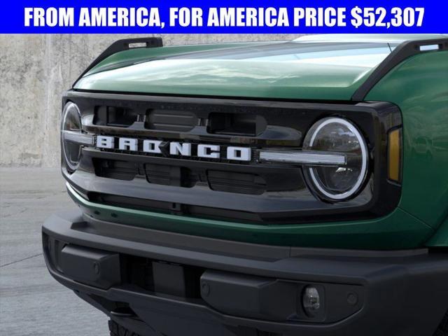 new 2025 Ford Bronco car, priced at $52,307