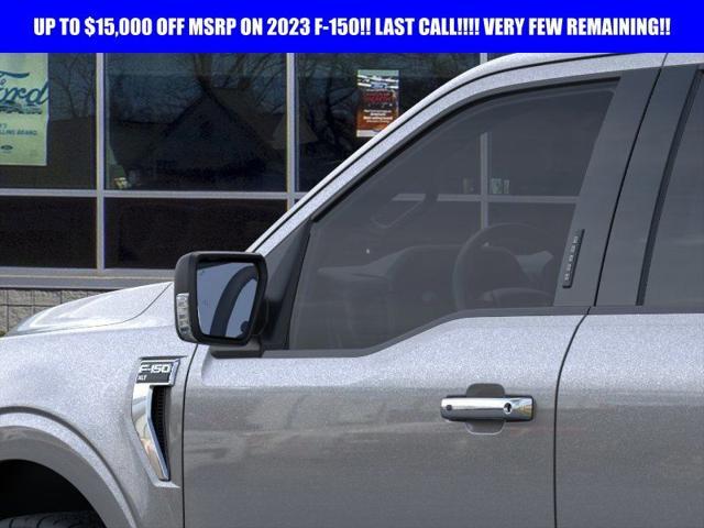 new 2023 Ford F-150 car, priced at $55,000