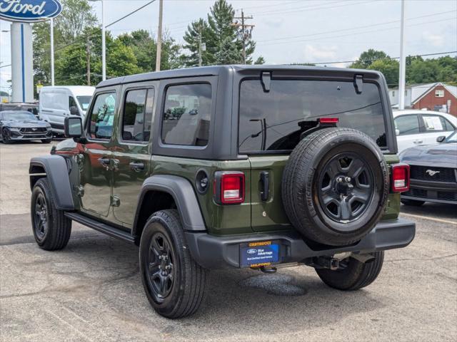 used 2021 Jeep Wrangler Unlimited car, priced at $33,721